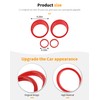 Hoolcar Headlight Bezels Headlight Cover Trim & Front Turn Signal