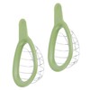 LABRIMP 2pcs Avocado Cutter Professional Avocado Splitter Cuber Tool Ergonomic