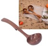 Wooden Soup and Cooking Ladle, Heat Resistant Ladle for Kitchenware