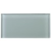 Tenedos Ice Mist 3x6 Glossy Blue Grey Glass Tile –