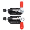 2Pcs Toggle Clamp, Quick Release Push Pull Toggle Clamp, Cast