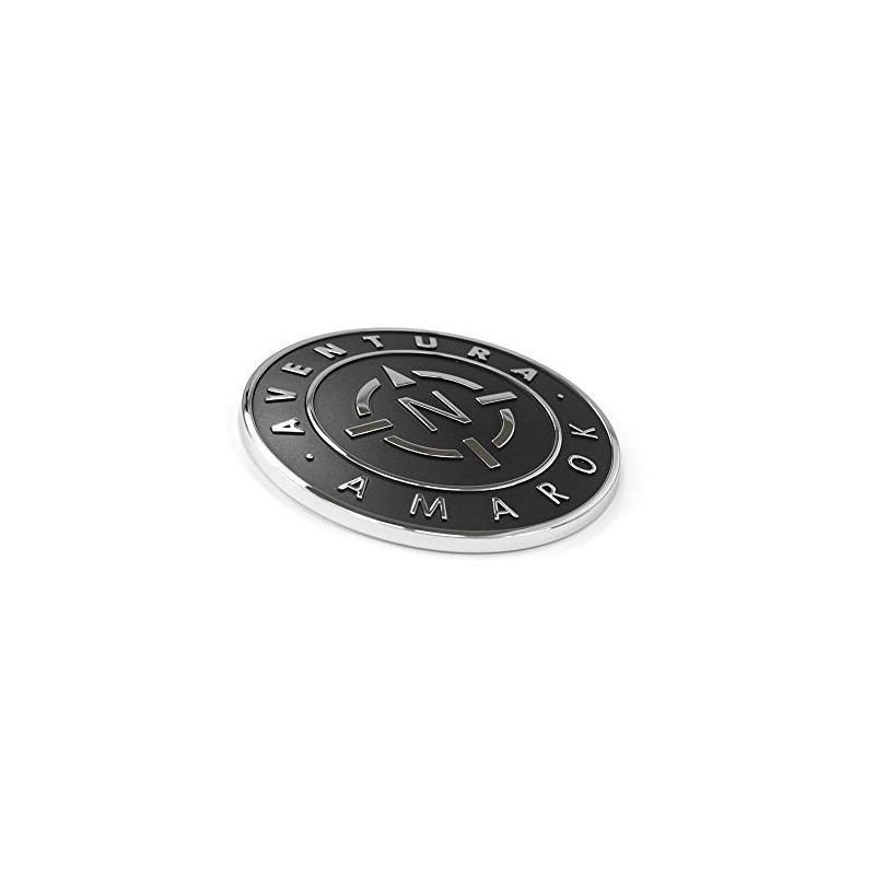 Volkswagen AVENTURA Badge Side Roll Bar Emblem, Metal, Chrome, Satin
