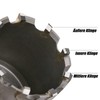 Vearter 94 mm Carbide Hole Saw, Hole Drill Bit with
