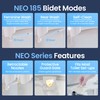 LUXE Bidet NEO 185 - Self-Cleaning, Dual Nozzle, Non-Electric Bidet