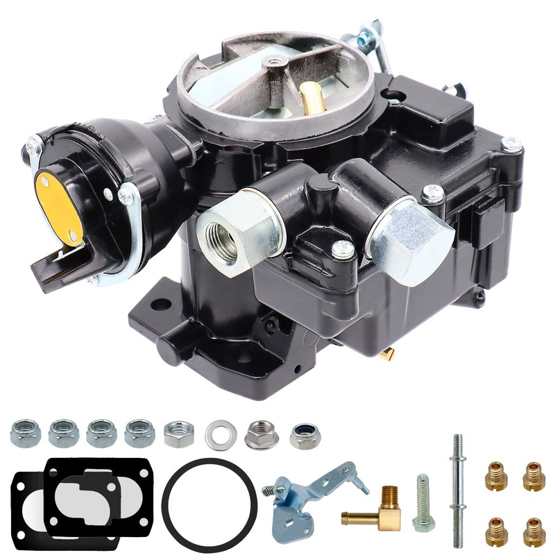 NENKUTEN Marine Carburetor 2 Barrel Carb for Mercruiser 3.0L/2.5L Electric