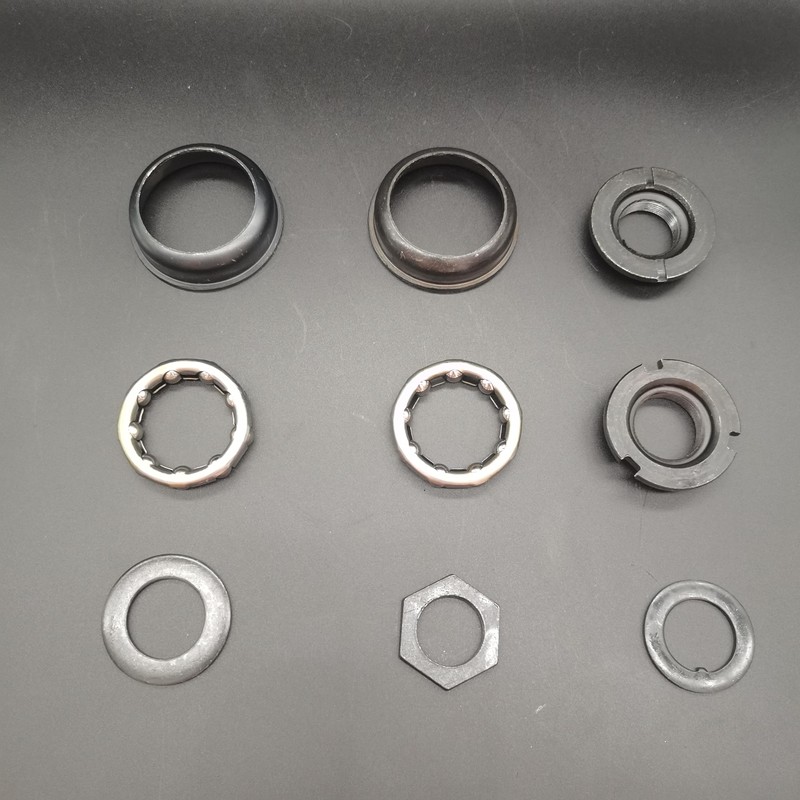 ZZRSDAN Black 2" Cup Bottom Bracket Set, One-Piece Bottom Bracket