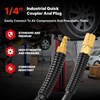 Txecpro 2 Pack Polyurethane Recoil Air Hose, Air Compressor Hose
