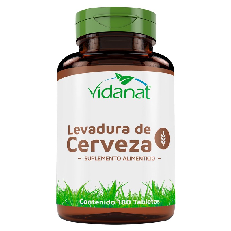 Vidanat Levadura de Cerveza 180 Tabletas – Suplemento Alimenticio de