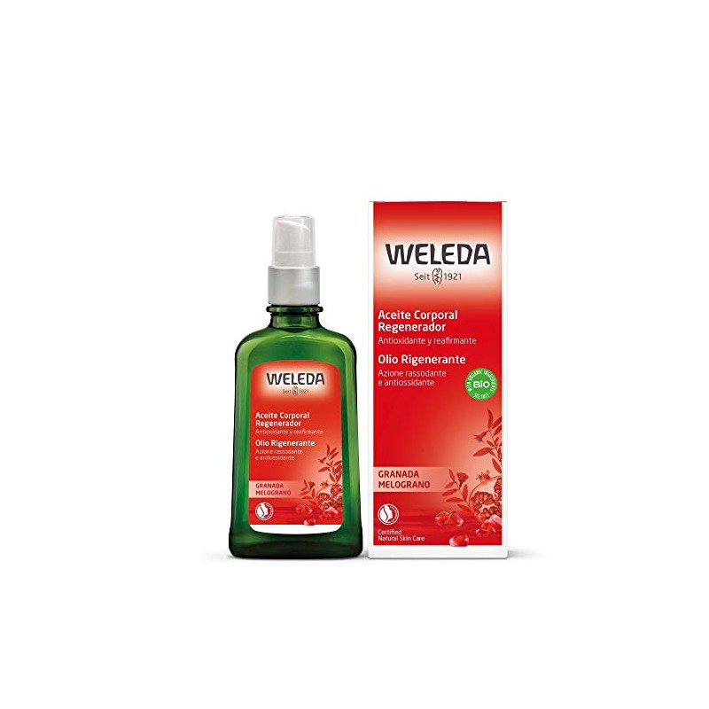 Weleda body oil, pomegranate, 100 ml