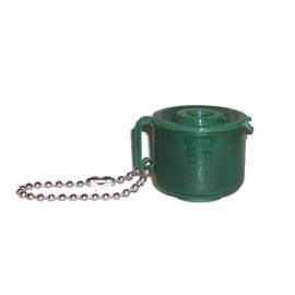 Tupperware Mix N Store Ornament Keychain Emerald Green Gadget