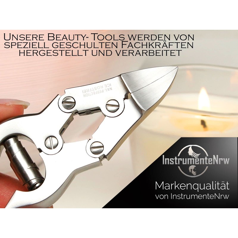 FuÃ Nagelzange mit doppelter Ãbersetzung