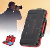 Drop Resistant Waterproof Camera Battery Memory Card Storage Box for