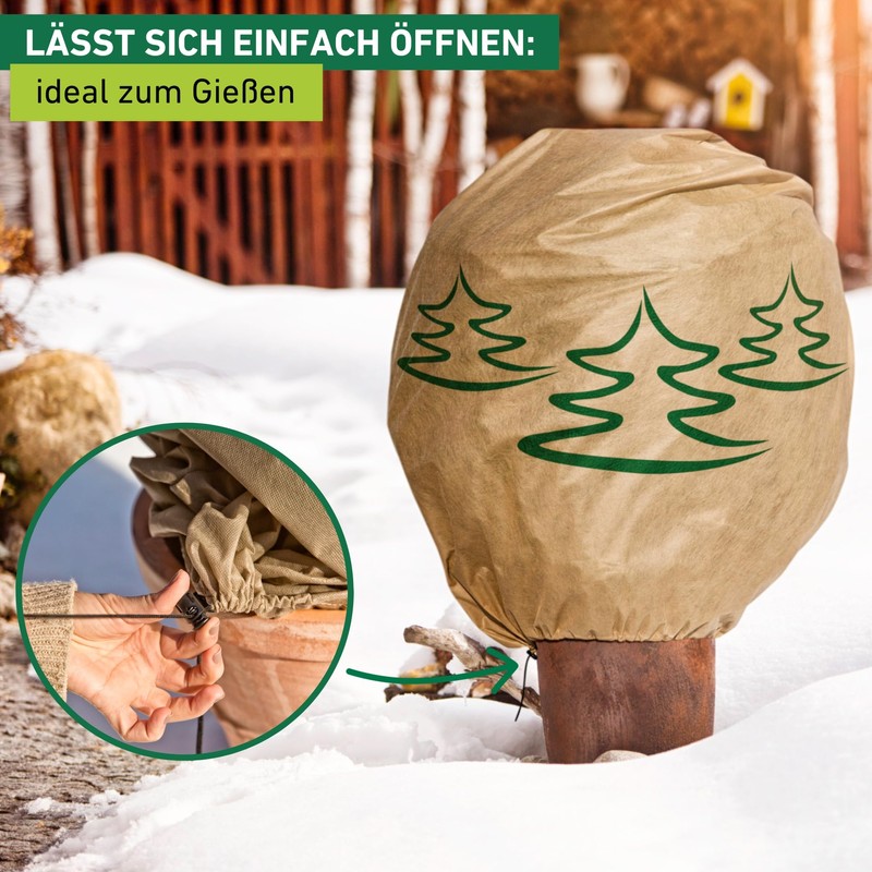 Windhager Protect Decorative Fleece Winter Cover