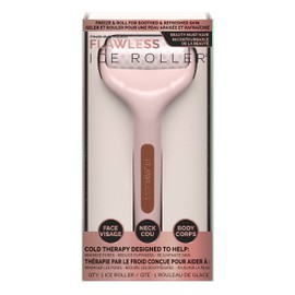Finishing Touch Flawless Ice Roller for Face, Neck and Body, Rose Gold