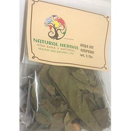 Natural Herbal Hoja de Nispero 1 onz