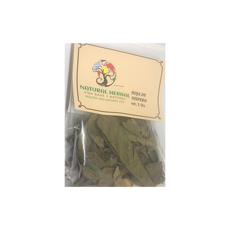 Natural Herbal Hoja de Nispero 1 onz