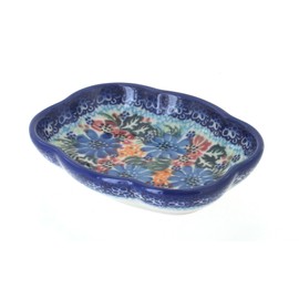 Blue Rose Polish Pottery Ashley Soap Dish