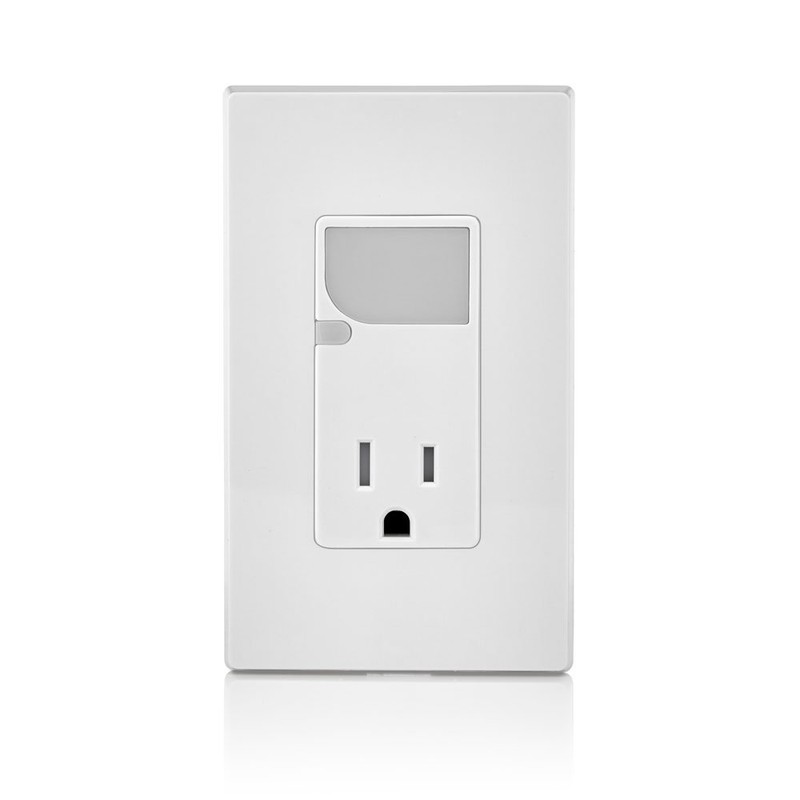 Leviton 15-Amp 125V AC Combination Decora Tamper Resistant Receptacle with