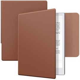 TiMOVO Case Compatible for Remarkable 2, Ultra-Thin Magnetic Case with Built-in Pen Holder, Lightweight Book Folio Cover Compatible with Remarkable 2 Paper Tablet 10.3" 2020 Released, Brown