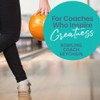 Bowling Coach Keychain, Bowling Gift, Great Coach is Hard to