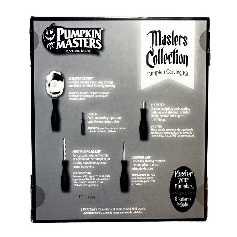 Pumpkin Masters Masters Collection Pumpkin Carving Kit, #1 Brand, 5
