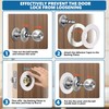 Vizava 2 Pcs Upgraded Door Knob Plates with Double-Sided Tape