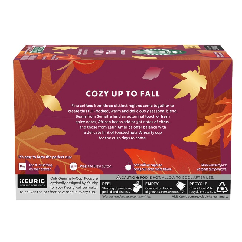 Starbucks K-Cup Coffee Pods, Medium Roast Coffee for Keurig Coffee