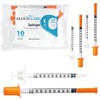 GLUCO-CARE 1 ml/cc Syringes 27G x 1/2’’ (12.7mm), Orange Cap,