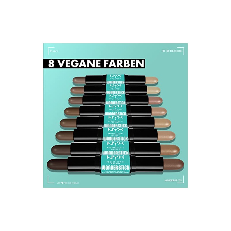 NYX Professional Makeup, Wonder Stick Contour, Contour, Medium