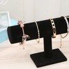 T Bar Bracelet Holder, Flannelette Watch Stand Bracelet Holder Organizer