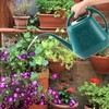 Fasmov 1-Gallon Plastic Watering Can with Comfortable Handle, Garden Watering