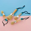 Chalk Paint Brushes for Furniture, Round Paint Brush Set,Wax Brush,Stencil