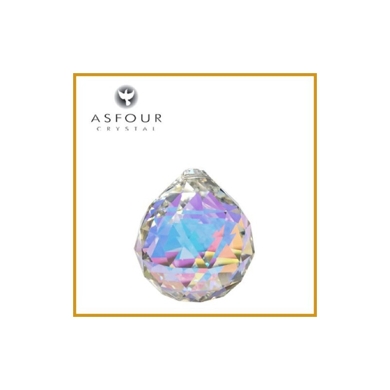 [Asfour by] Crystal Ball 40 mm "Aurora" Pack of 4