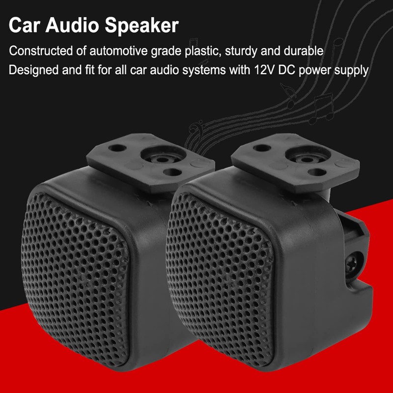 Ausla Super Strong Loud Car Audio Speaker Tweeter, Universal Voice