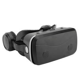 Yoidesu Gafas VR, Gafas 3D Portátiles y Livianas con Compartimento para Auriculares, Teléfonos Inteligentes de 4,7 a 7 Pulgadas, para Juegos,...      