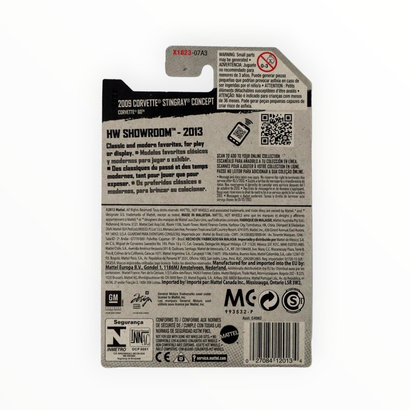 Hot Wheels 2009 Corvette Stingray Concept