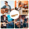 JIZZU Guitar Wall Mount, USB Powered LED Luminous Wooden Guitar