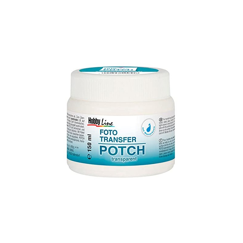 Hobby Line Photo Transfer Potch Set, transparent, 150 ml