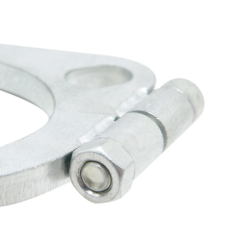 2.5" inch Exhaust Flange Flat Oval Split Repair Replacement 2