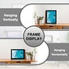 Wyxgiv 6x8 Picture Frame Set of 2, Lightweight yet Durable
