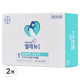 Partner_Reference Elenu Step 1 Multivitamin 120 tablets (2) / 엘레뉴 1단계 멀티비타민 120정 2개
