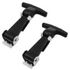 Hsthe Sea 2PCS Elastic Rubber Hood Catch Flexible Toggle Catch