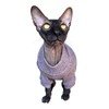 Kotomoda Cat Clothing Jumper Sparkling Mauve for Sphynx Cats (L)
