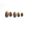 [Self-made] Fig magnetic gel nail - Short Oval Tips /