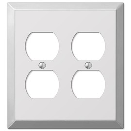 WALLPLATE 2DUP PC by AMERELLE MfrPartNo 161DD