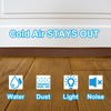 PATIKIL Door Draft Stopper, 3.3FT Silicone Under Door Strips Weather