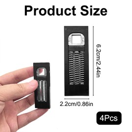 klahh 2 Pairs uPVC Door Handle Spring Cassette Replacement for Home Office Stop Sagging Handles