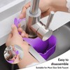 Minicoco Kitchen Sink Sponge Holder for Storing Cleaning Small Items