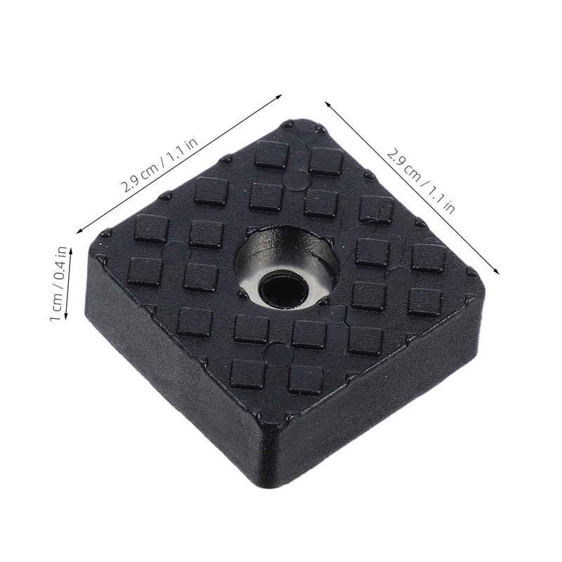 TEHAUX 12Pcs Non Slip Rubber Furniture Pads Skid Grippers for