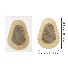 Adhesive Eye Patches Penta Angel 20Pcs Disposable Breathable Eye Pads Bandages Blocks Light Eye Cover for Women Men Adults Outdoor Activities (Light Tan, Large)